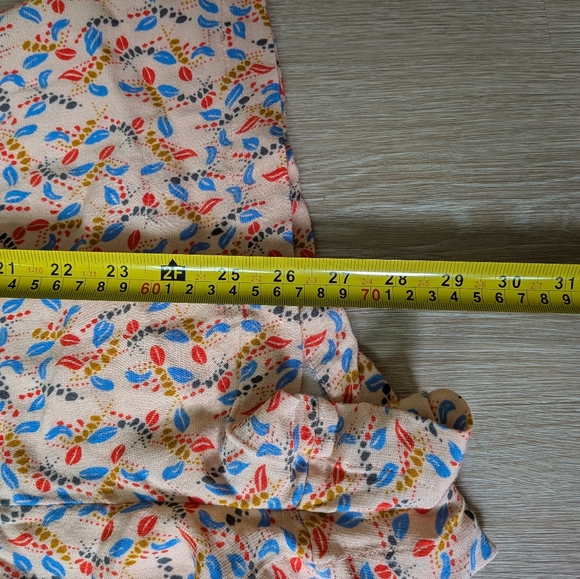 Free People Romper Women's 6 Meet Virginia Split Sleeve - Picture 9 of 12